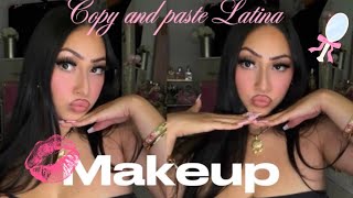 LATINA BADDIE MAKEUP TUTORIAL 🎀🍒 (like we’re on FaceTime)
