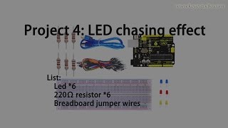 Project 4 LED Chasing Effect