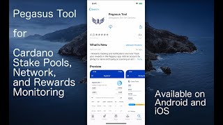 Pegasus Tool for Cardano Delegators | The Best Mobile Monitoring App screenshot 5