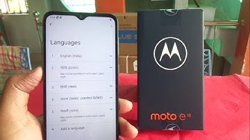 MOTOROLA moto e13 language change solution.