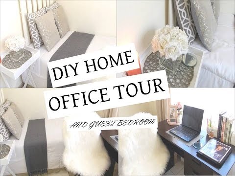 home-office-+-guest-bedroom-tour-2019-|-decorate-&-diy