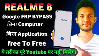 Realme 8 (RMX3085) Frp Bypass Realme UI 2.0 | Realme 8 ka lock kaise tode without pc free 2022 screenshot 4