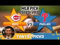 Cincinnati Reds vs Philadelphia Phillies Pick 5/20/26 MLB Pick Prediction