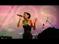 Bridget Kelly performs new track &#39; One Last Kiss&#39;  live at EOS Roc Nation Concert NYC