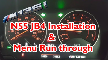 BMW F Series M135i EWG N55 JB4 Menu and software tutorial NV Motorsport