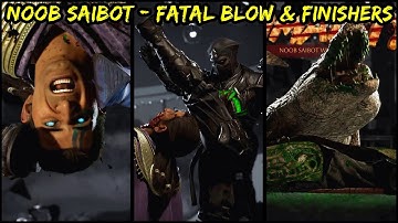 Noob Saibot - Fatal Blow, Fatalities & Animality - Mortal Kombat 1