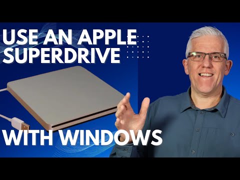 Как использовать Apple SuperDrive на ПК с Windows 11 — компакт-диски и DVD-диски