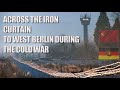 Transit west berlin  across the iron curtain in the 1980s