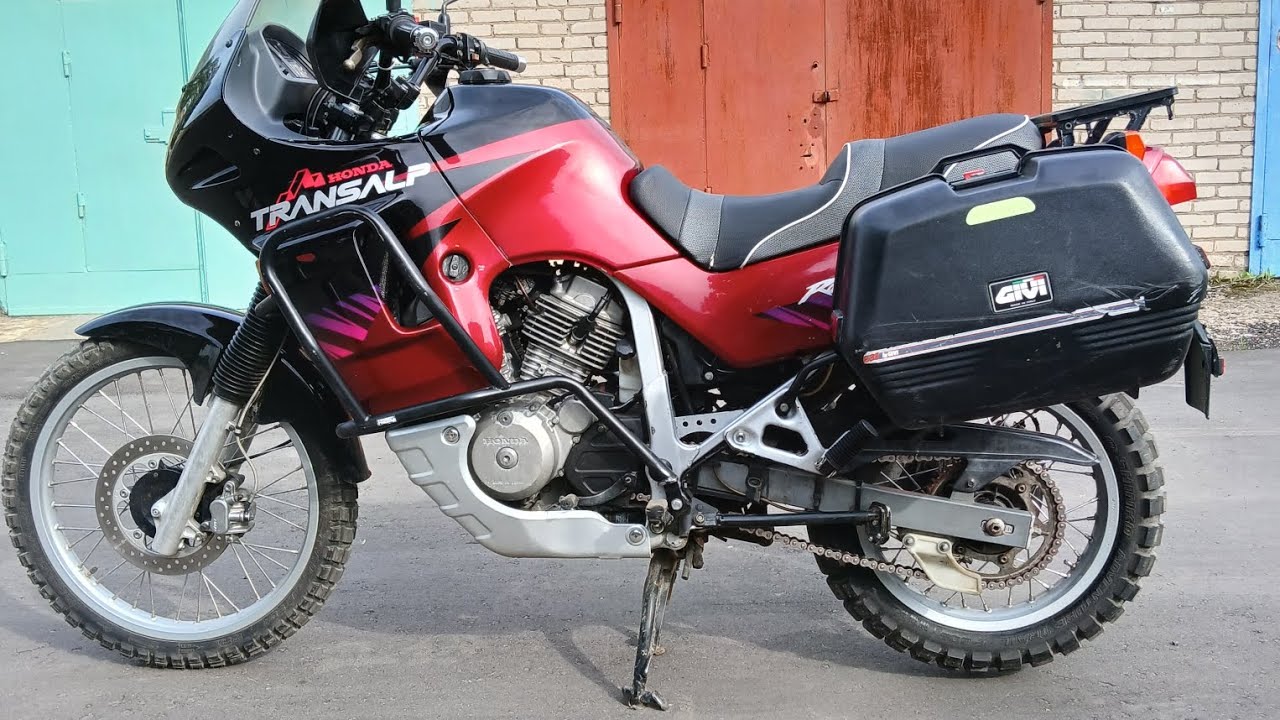 Honda Transalp 600 обзор+ тест драйв