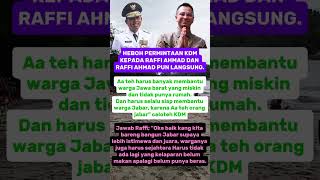 Download Lagu KDM dan Raffi Ahmad bekerja sama untuk memakmurkan jawa barat #beritaterkini #politik #viral #kdm MP3