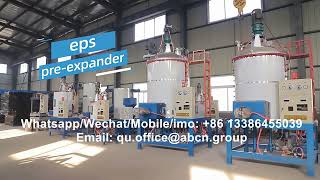 EPS Pre-expander EPS Expandable Polystyrene Foam Beads Pre Expander Machine EPS Block Machine