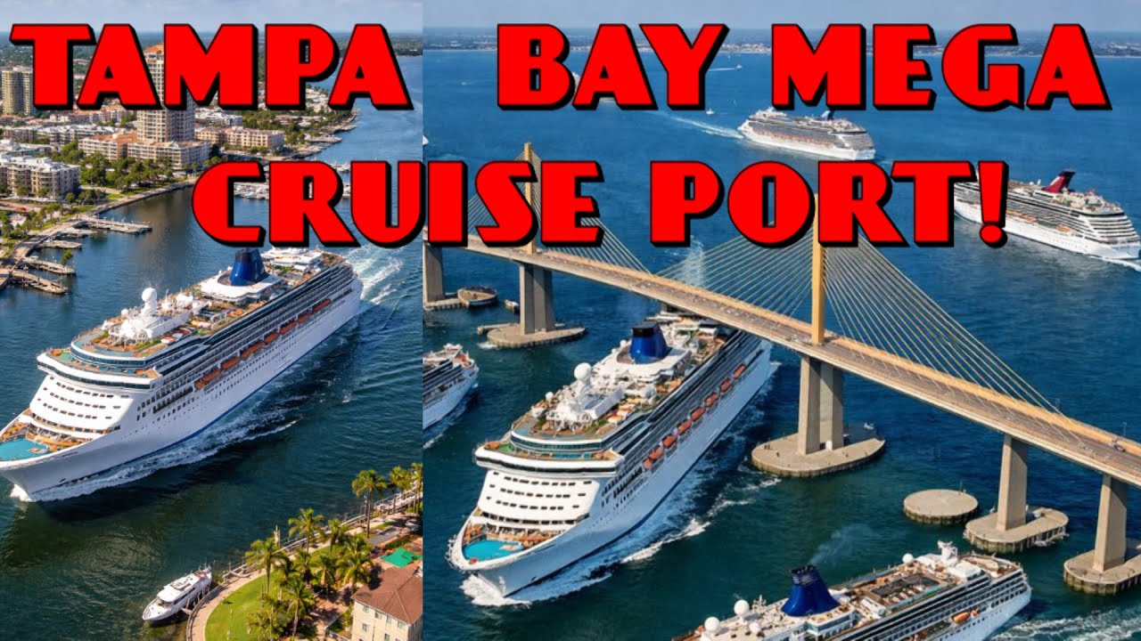 MEGA Cruise Ship Port Coming To Manatee County? Massive Economical Potencial For Florida X Tampa Bay