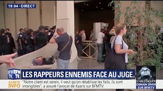 Booba et Kaaris: l'audience sur le point de débuter