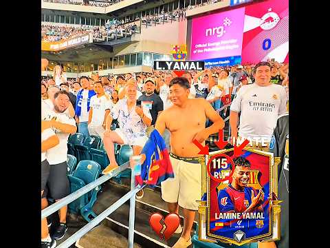 Yamal X Real Madrid Fans X Skills 