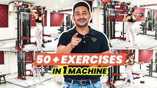 IMPORTED Functional Trainer + Smith Machine + Squat Rack | Complete Home Gym | Abhishek Gagneja