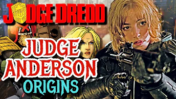 Judge Anderson Origin - This Genius Psychic-Judge Is Judge Dredd's Partner Who Keeps Megaciy-1 Safe