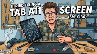 I Tried Fixing the Samsung Galaxy Tab A11 Screen… and it acually went well!!