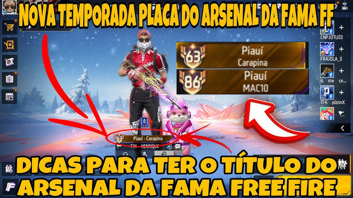 NOVO EVENTO DE RECARGA DA MÁSCARA DENTES - FREEFIRENEWS