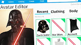 Making Darth Vader A Roblox Account Star Wars Youtube - darth vader pants roblox