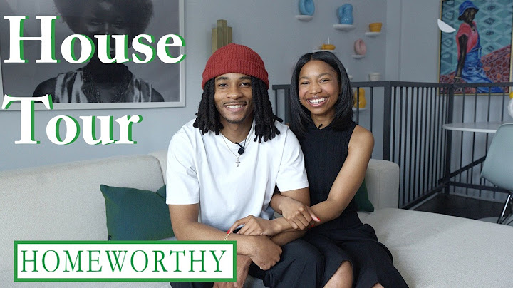 HOUSE TOUR | A Colorful NYC Apartment For Two | Renter-Friendly Storage Tips