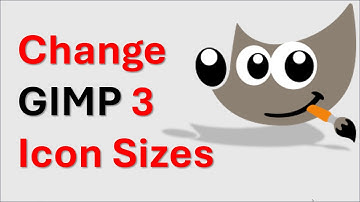 Change GIMP 3 icon sizes