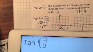P33 Tri Unit 7 - Vectors Magnitude Direction