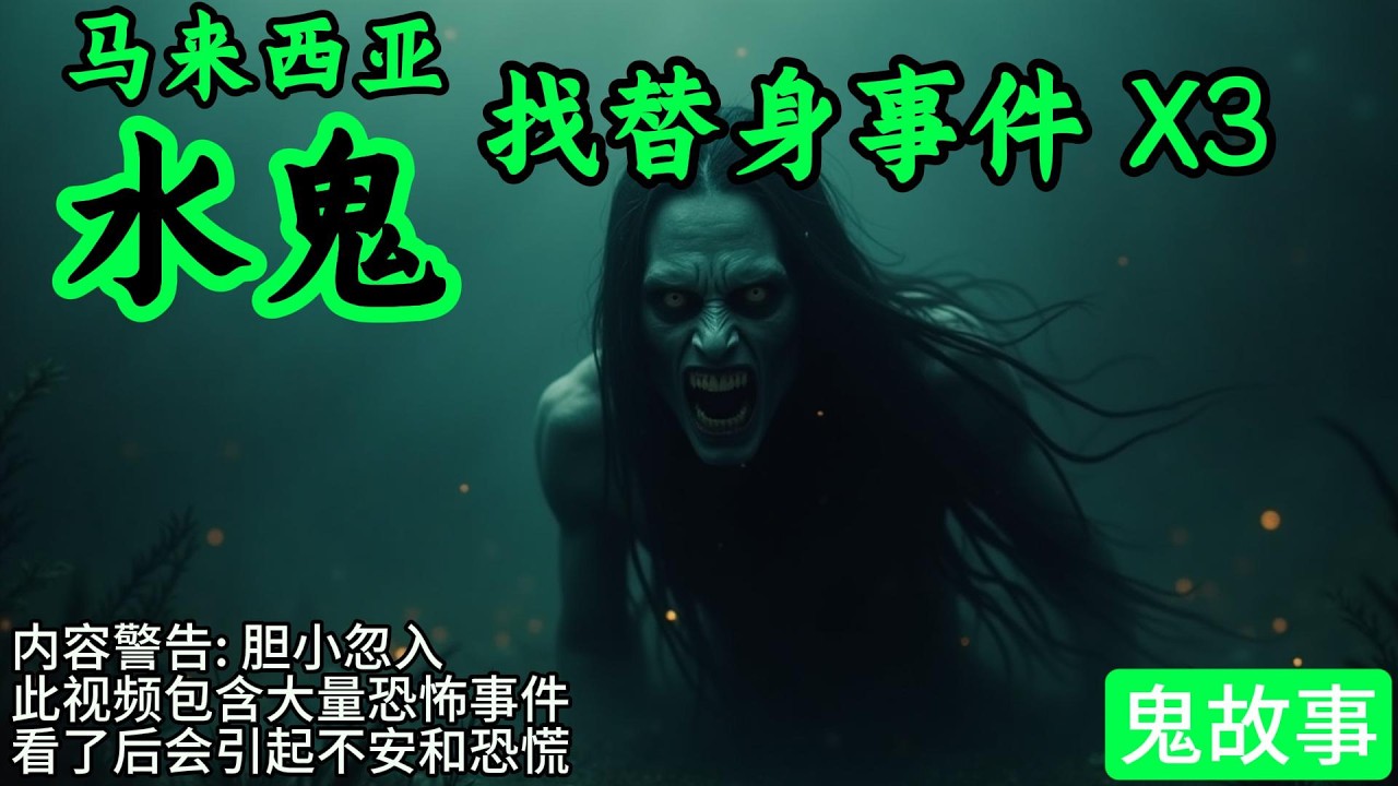 最离奇的溺水事件真相 | 水鬼为什么要害人 | 水鬼的由来 | 可怕的水鬼故事 | 恐怖鬼故事 | 真实灵异事件 | 胆小忽入 | 毛一方