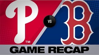 Nola dominates in 3-2 win vs. Red Sox | Phillies-Red Sox Game Highlights 8/20/19