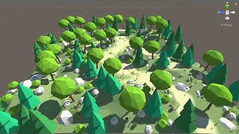 Random props placement without overlap on terrain few run on same settings