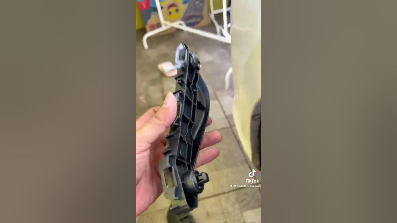 How to replace front bumper side bracket toyota (2014-2018) - YouTube