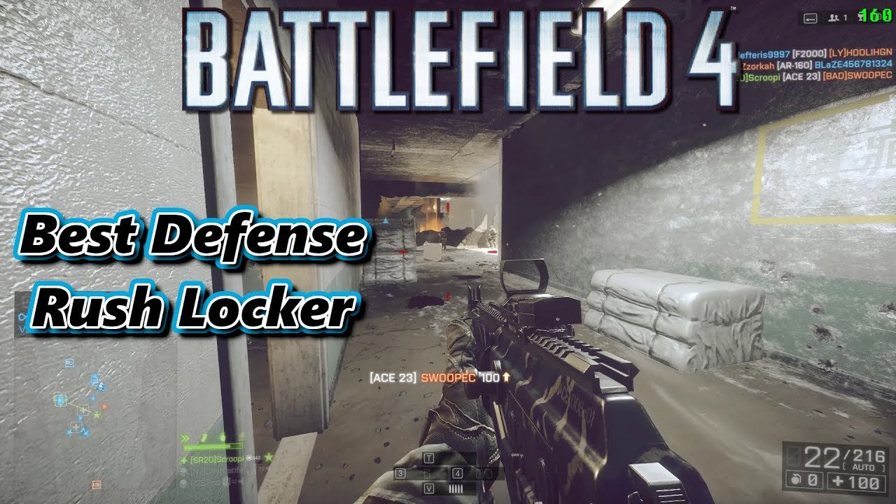 Best Defense - ACE 23 Rush Gameplay Operation Locker 90-17 - Battlefield 4