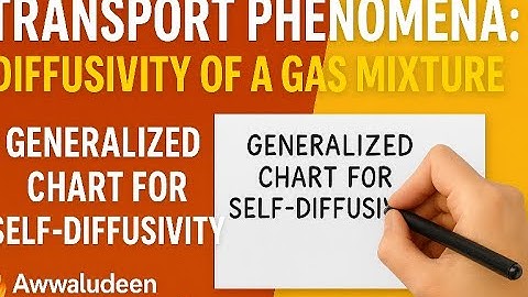Transport phenomena | Generalized chart for self diffusivity