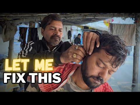 Head & Back massage with forehead rub and ear | Best places to relax you hectic day