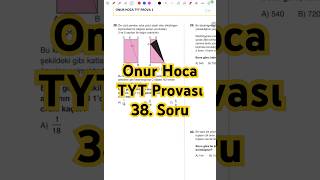 2024 TYT Dörtgenler Sorusu#yks #yks2026 #tyt #tytcikmis #rasyonelsayılar #problemler