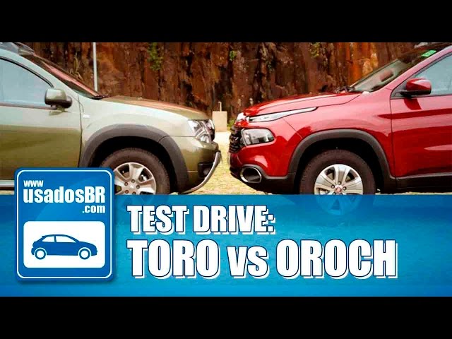 Info - Comparação Carros - Fiat Toro VS Renault Oroch - Imagem