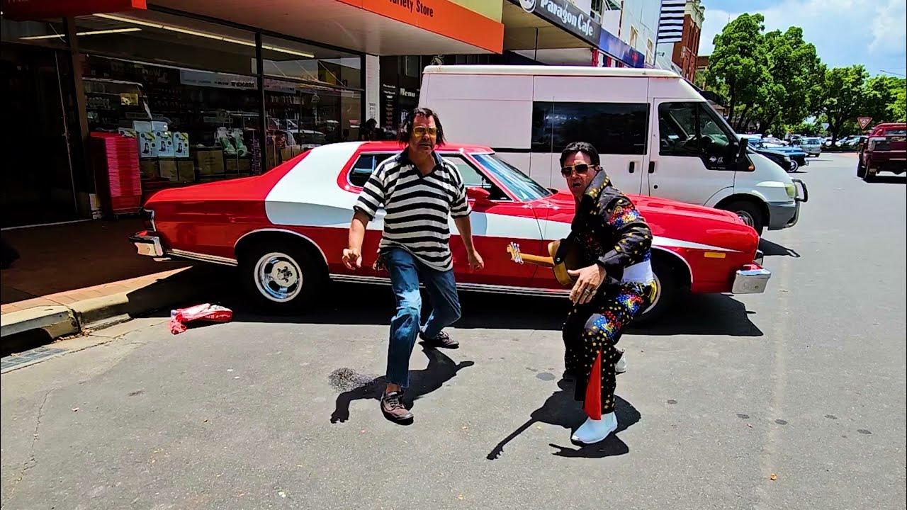 Parkes Elvis Festival 2024 classic cars and the unique characters