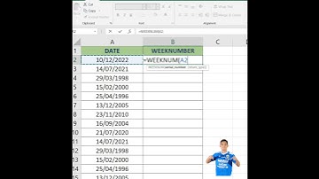 Excel Trick - 150 | Find Week number in Excel #shorts #excel #exceltips #exceltutorial #tips