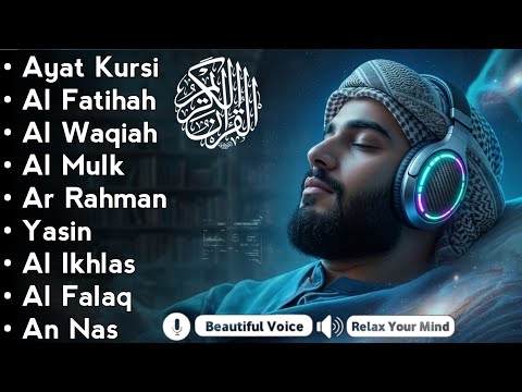 Quran Recitation in A Peaceful Voice I Alfatiha, Ayatul Kursi, Yasin ,Arrahman ,AlWaqiah
