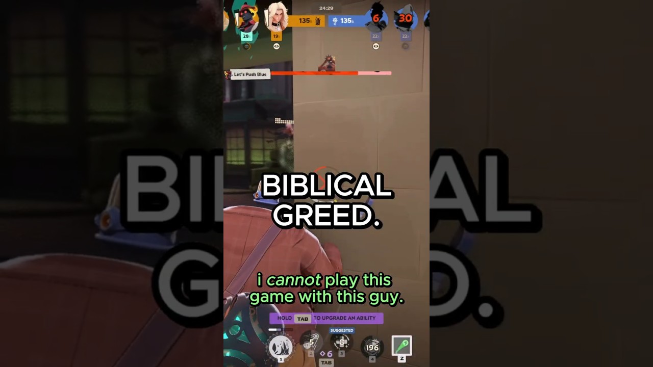 Biblical Deadlock Greed