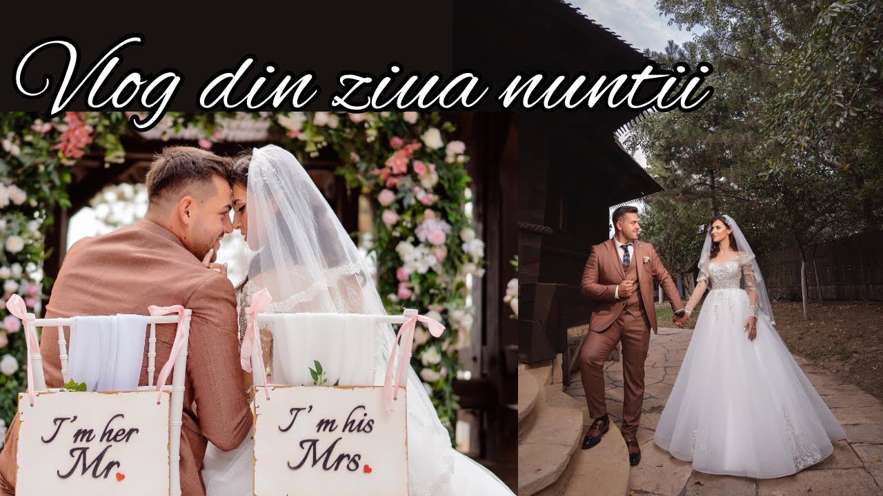 Daily Vlog din ziua nuntii // Pregatirile, Cununia, petrecerea si alte momente 💥