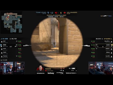 woxic 1v4 clutch attempt vs. Team Liquid | FACEIT MAJOR LONDON 2018