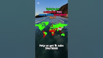 Trying to get a Subscriber from every Country in The World | #world #maps #mapping #map #fyp