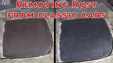 Rust Removal Classic Car Restoration