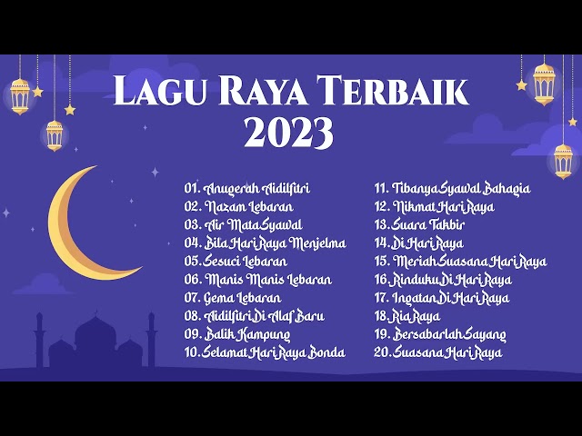 Selamat Hari Raya Aidilfitri 2024| Lagu Raya Terbaik Sepanjang Zaman class=