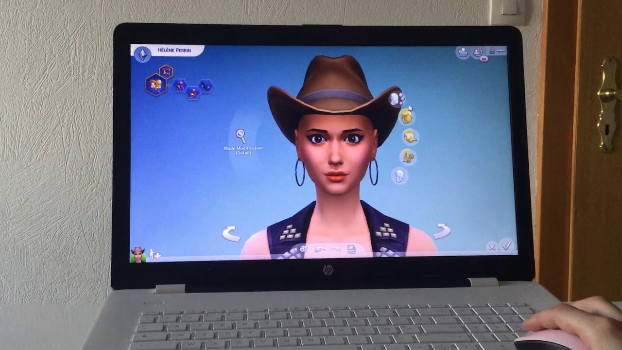 La plus moche sims de ma vie qui sera modifié bien sur - YouTube