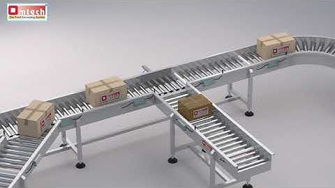 Merge Roller Conveyor animation