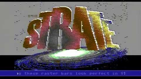 Galactic Rasterbar Power by Strate (C64)