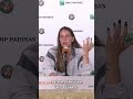 Marta Kostyuk's press conference after reaching the third round 🎙️#RolandGarros