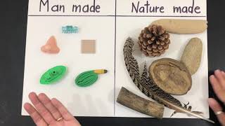 Natural | Man Made | Montessori | Preschool | Read Aloud | Story