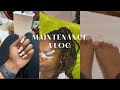 VLOG: Maintenance day | Come to my lash &amp; nail appointment with me, oil pulling